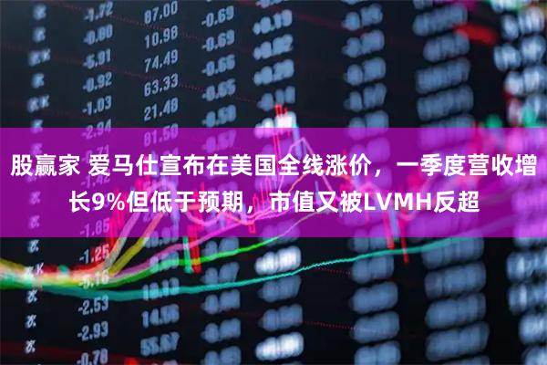 股赢家 爱马仕宣布在美国全线涨价，一季度营收增长9%但低于预期，市值又被LVMH反超